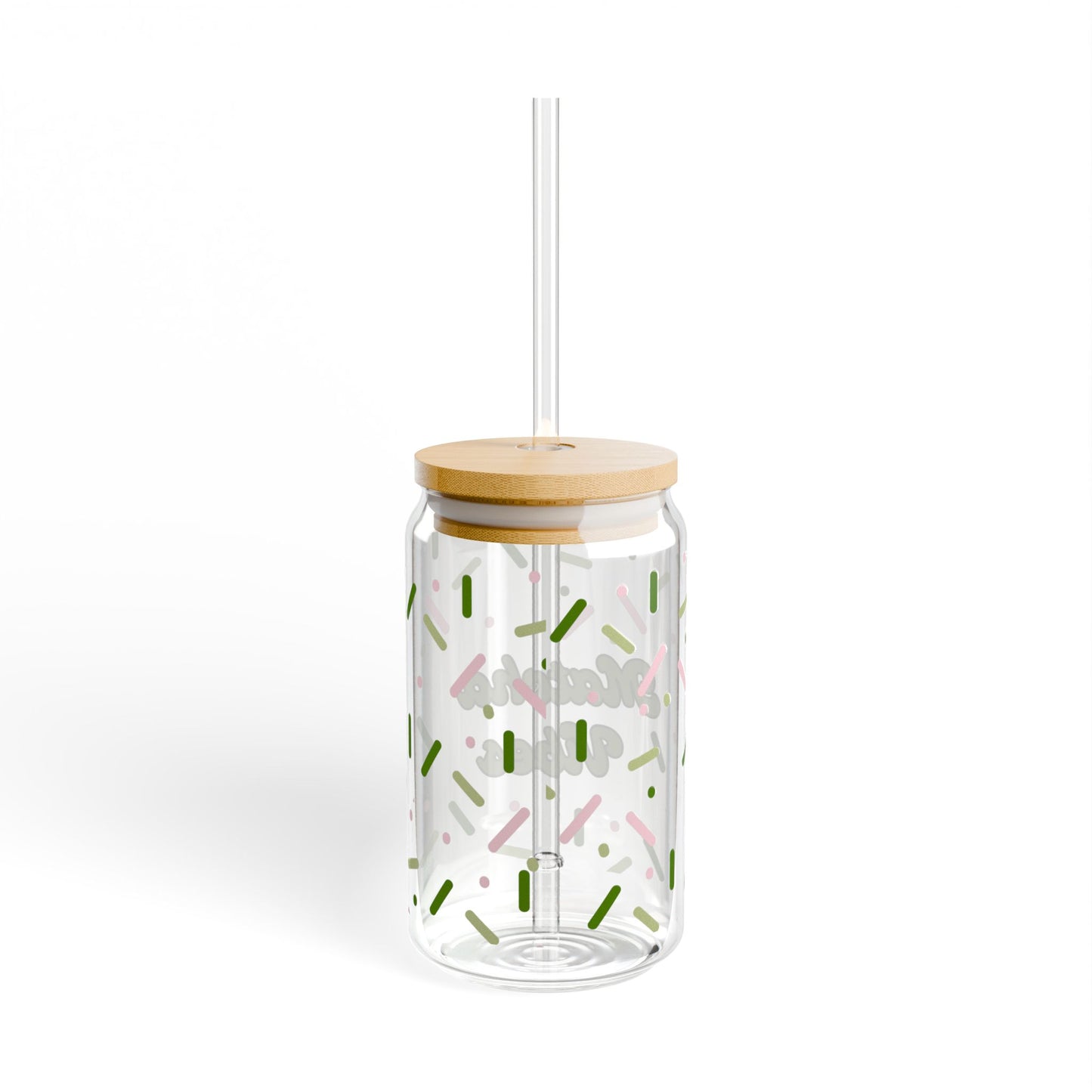 Matcha Vibes Glass Sipper