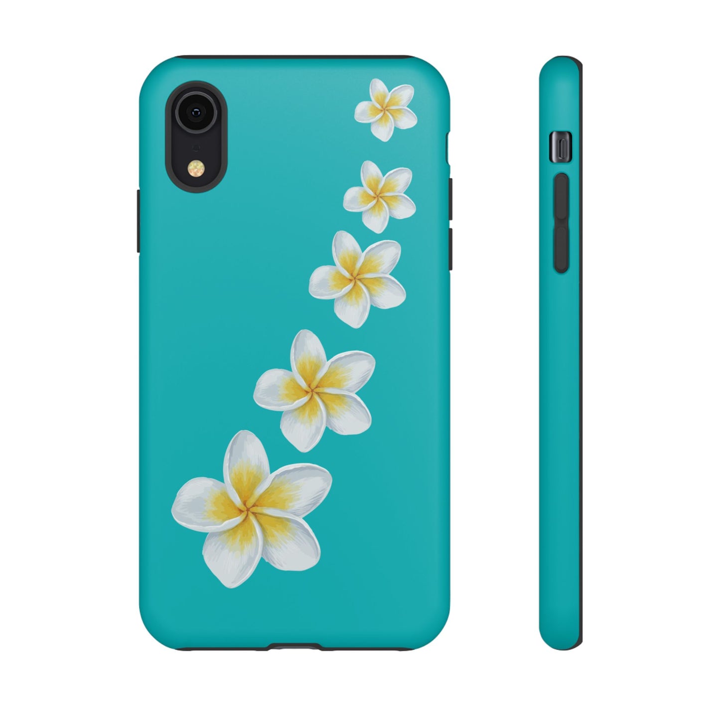 Flower Me Blue Durable Phone Case