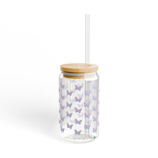 Butterfly Glass Sipper