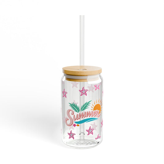 Summer Vibes Glass Sipper